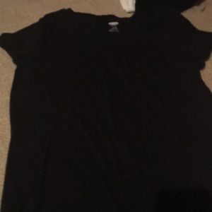 PLAIN BLACK TEE